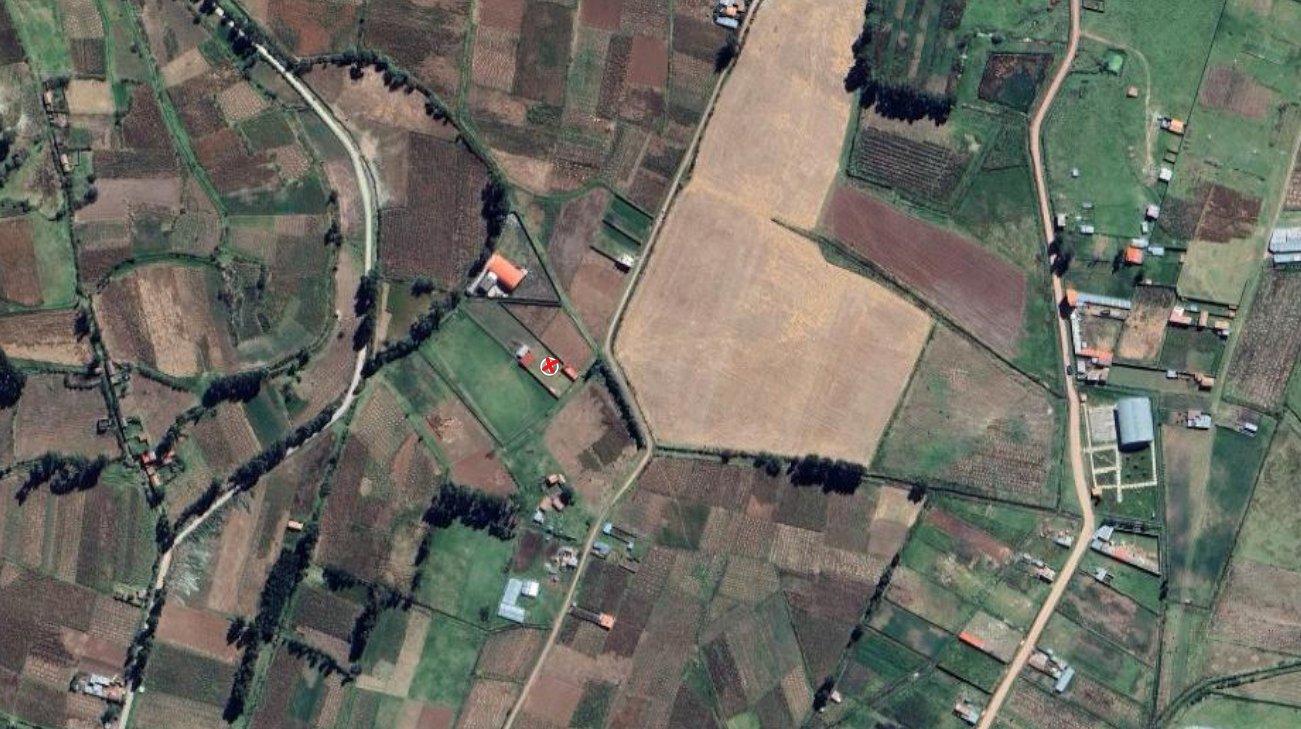 Vista satelital Kehuar